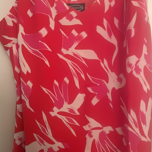 Scoop Women's Satin Midi Slip Dress with Side Slit - Picture 8 of 8